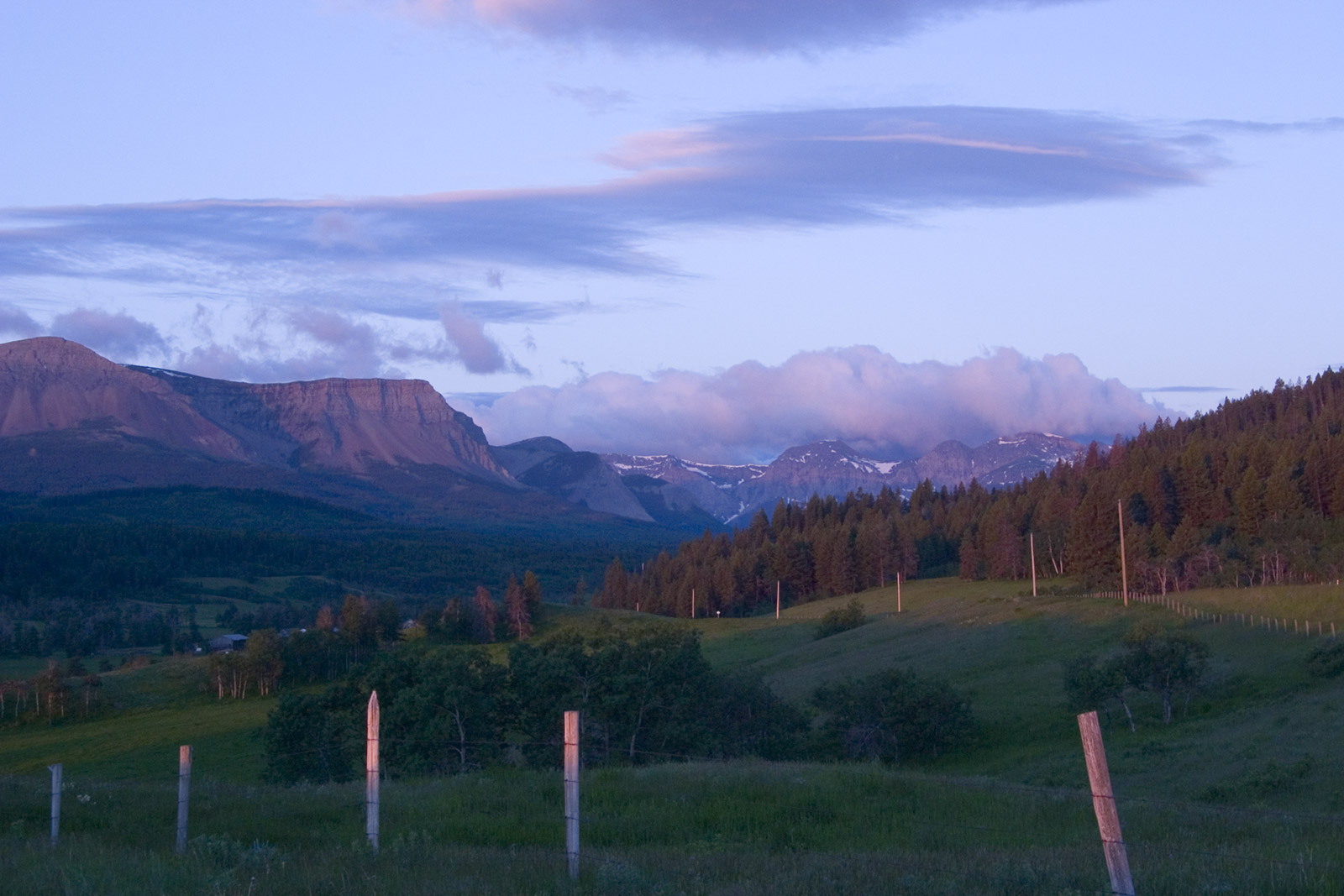 Alberta bed and breakfast near Crowsnest Pass